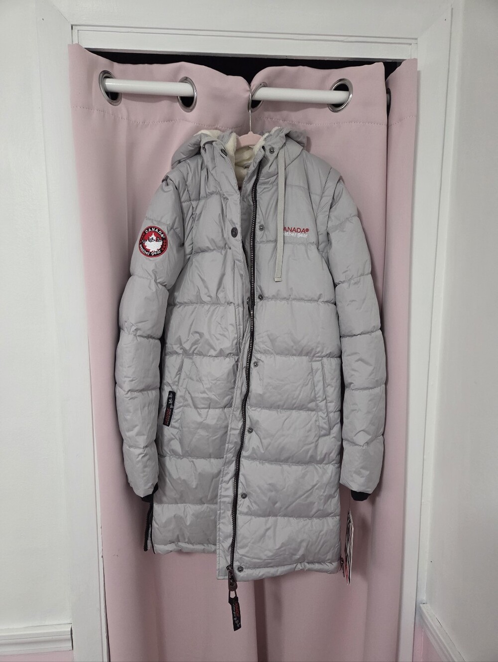 NEW Canada Weather Gear 2 in 1 Girls Winter Coat 10/12